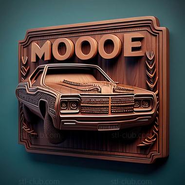 3D модель Dodge Monaco (STL)